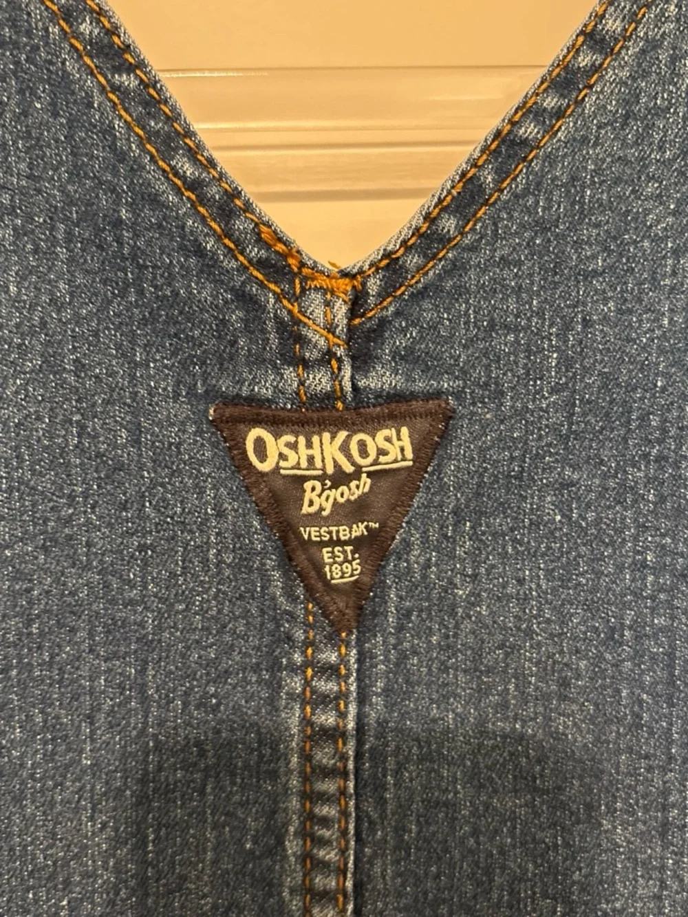 OshKosh B'gosh Navy Blue Denim Kids Overalls